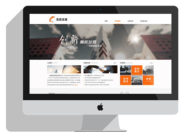 PC營銷型網站建設